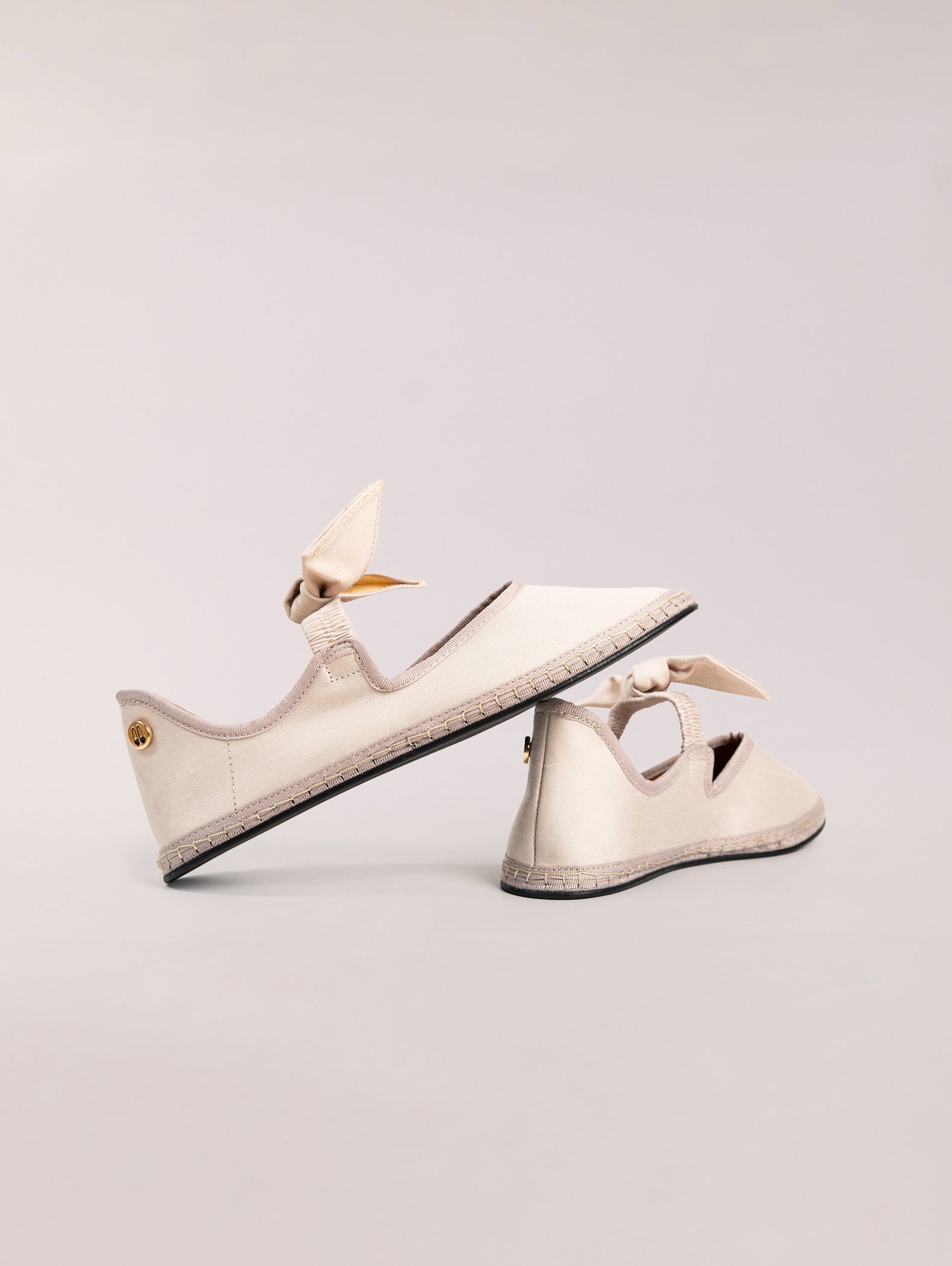LASSO NUDE SATIN
