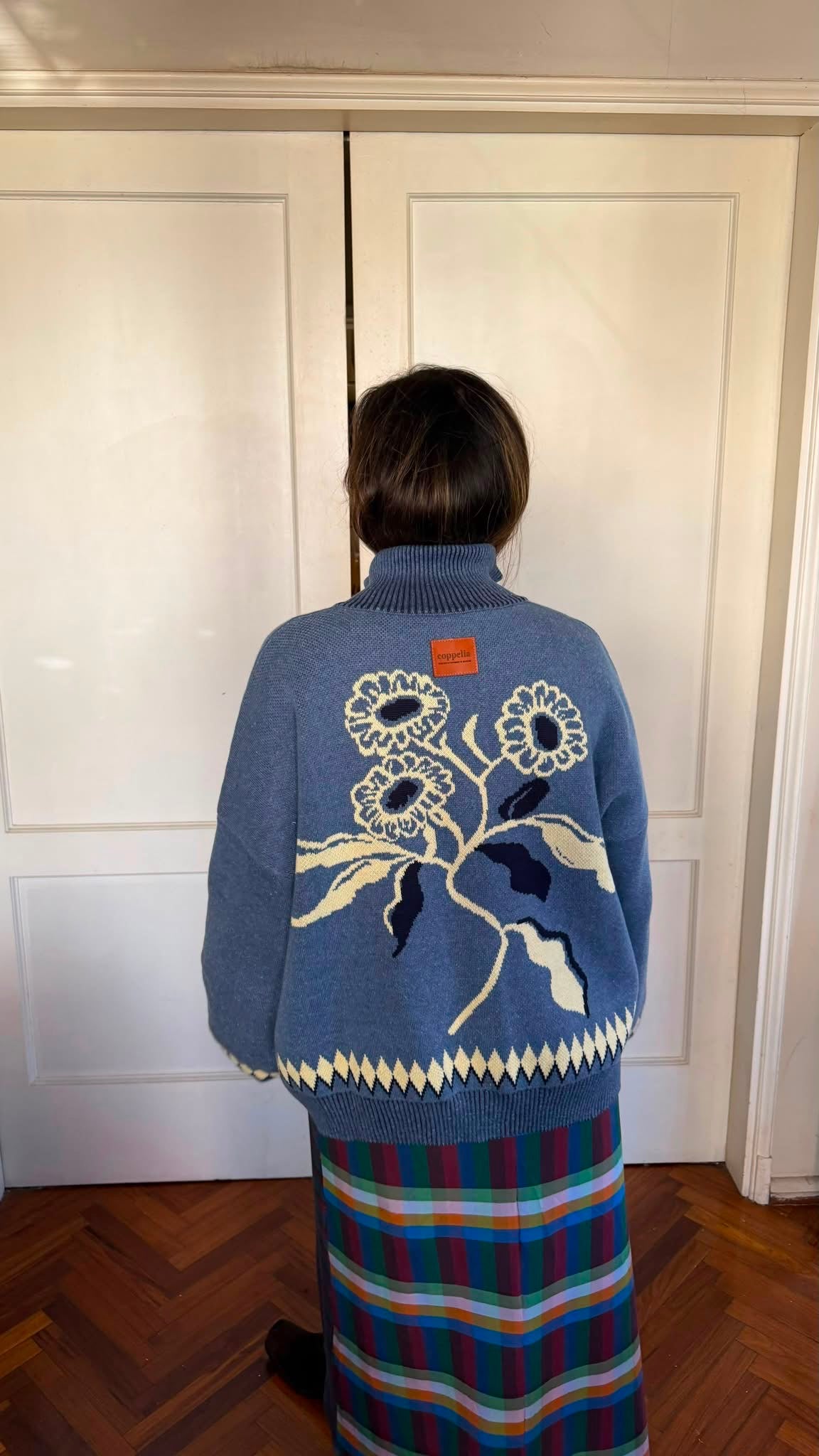 ALISON CARDIGAN - BLUE