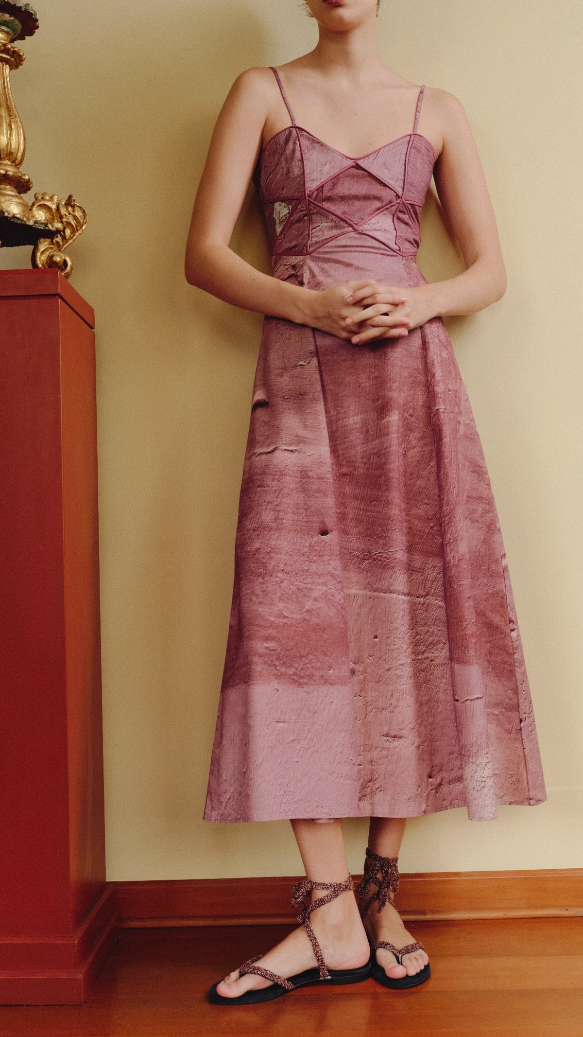 PINK CAMPANILLA DRESS