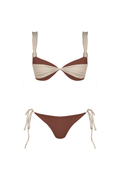 BORA BIKINI — BROWN