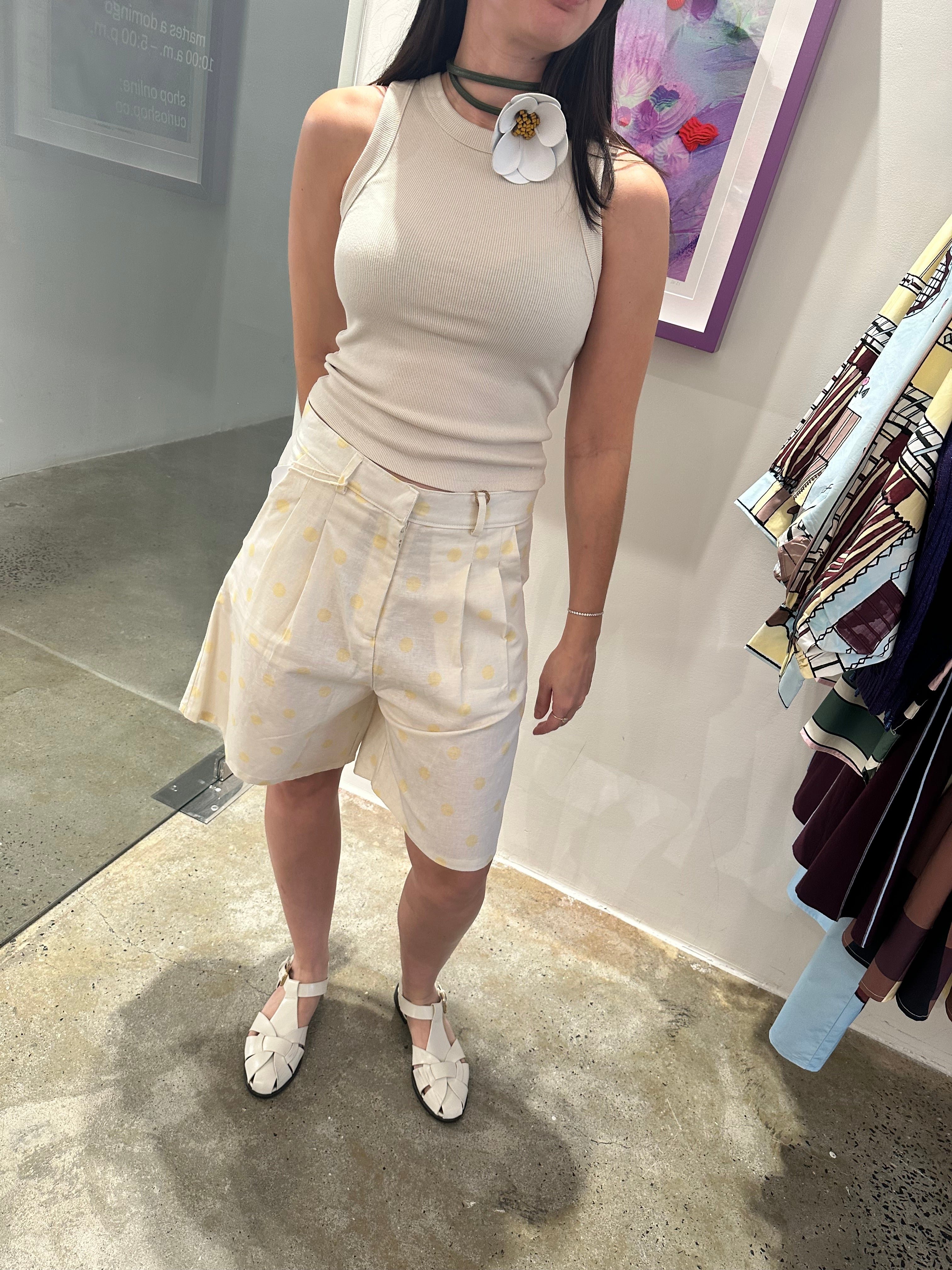 POLKA AMY BERMUDA SHORTS
