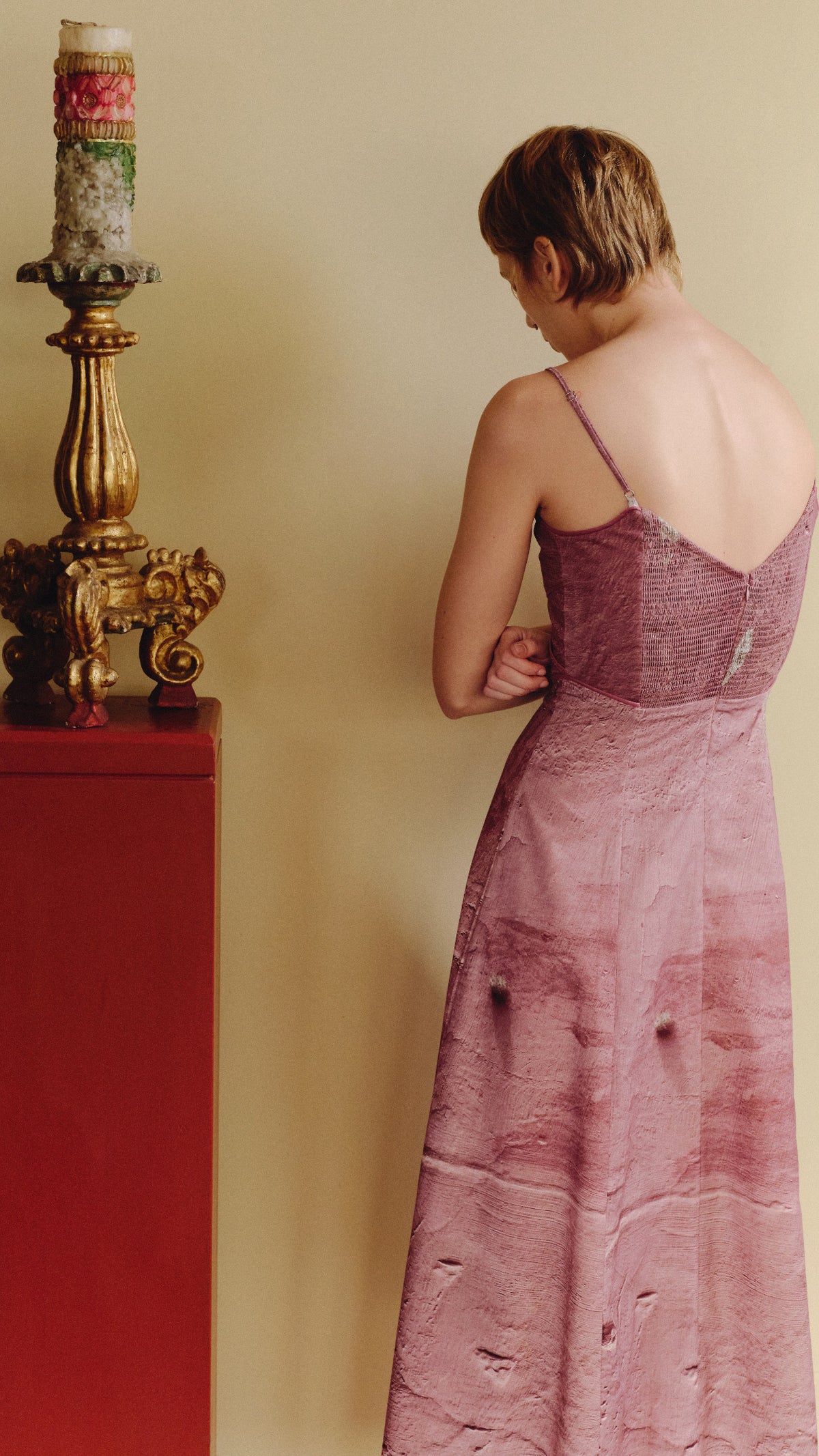 PINK CAMPANILLA DRESS