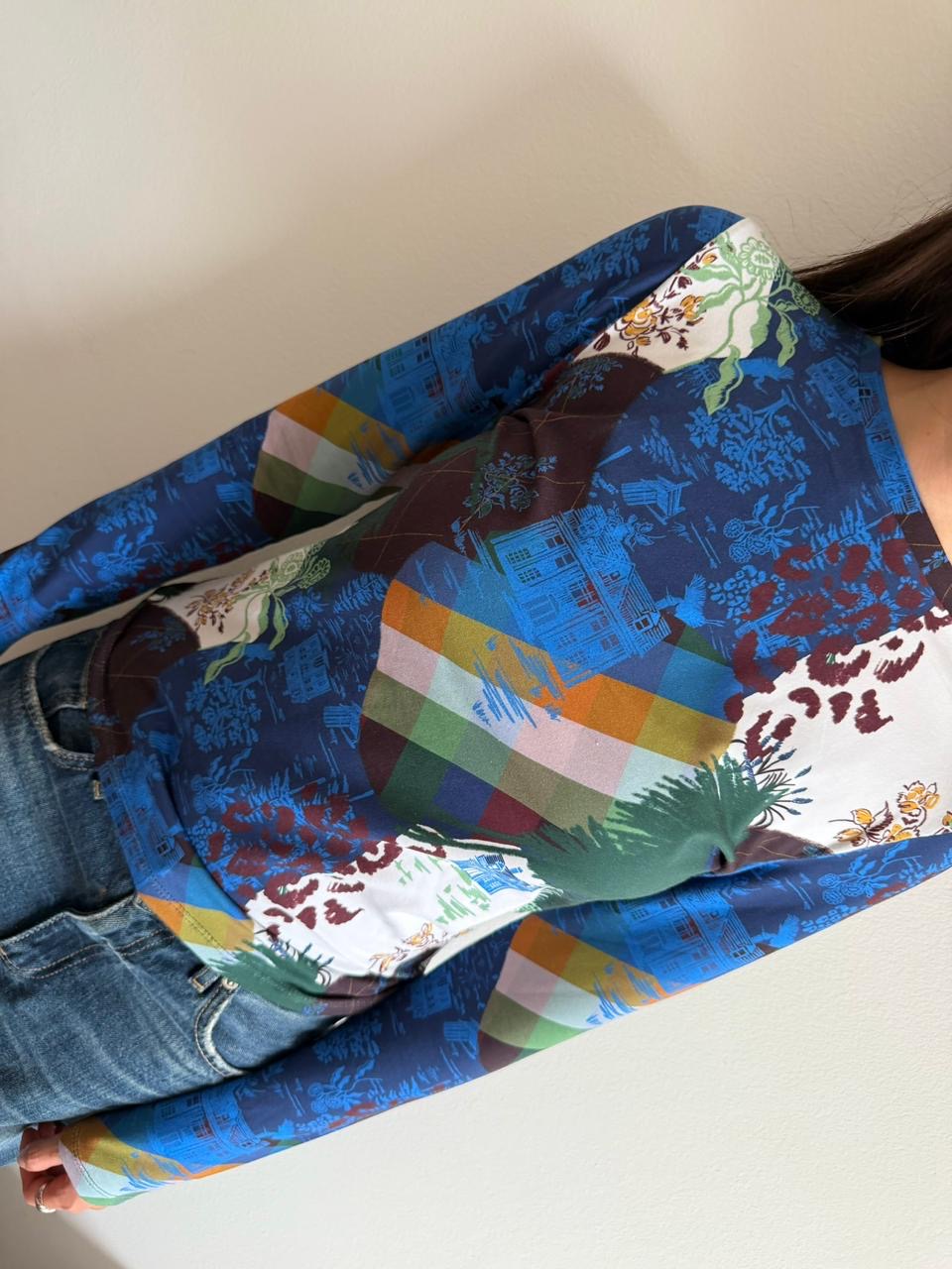 PORCH PATCHWORK LONG SLEEVE