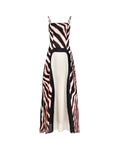 TUTI FRUTTI ZEBRA GOWN