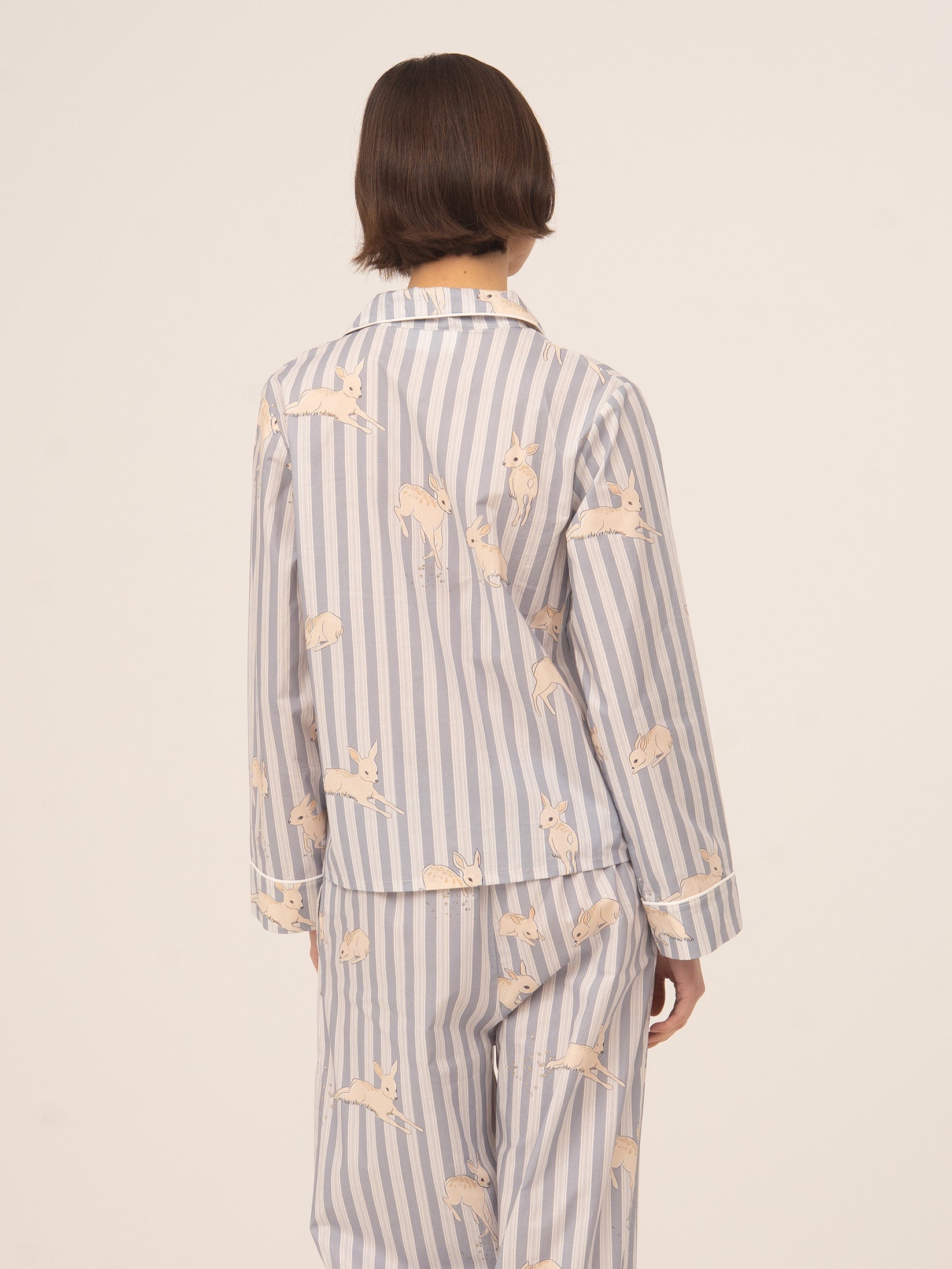 STRIPED BAMBI PAJAMA SET