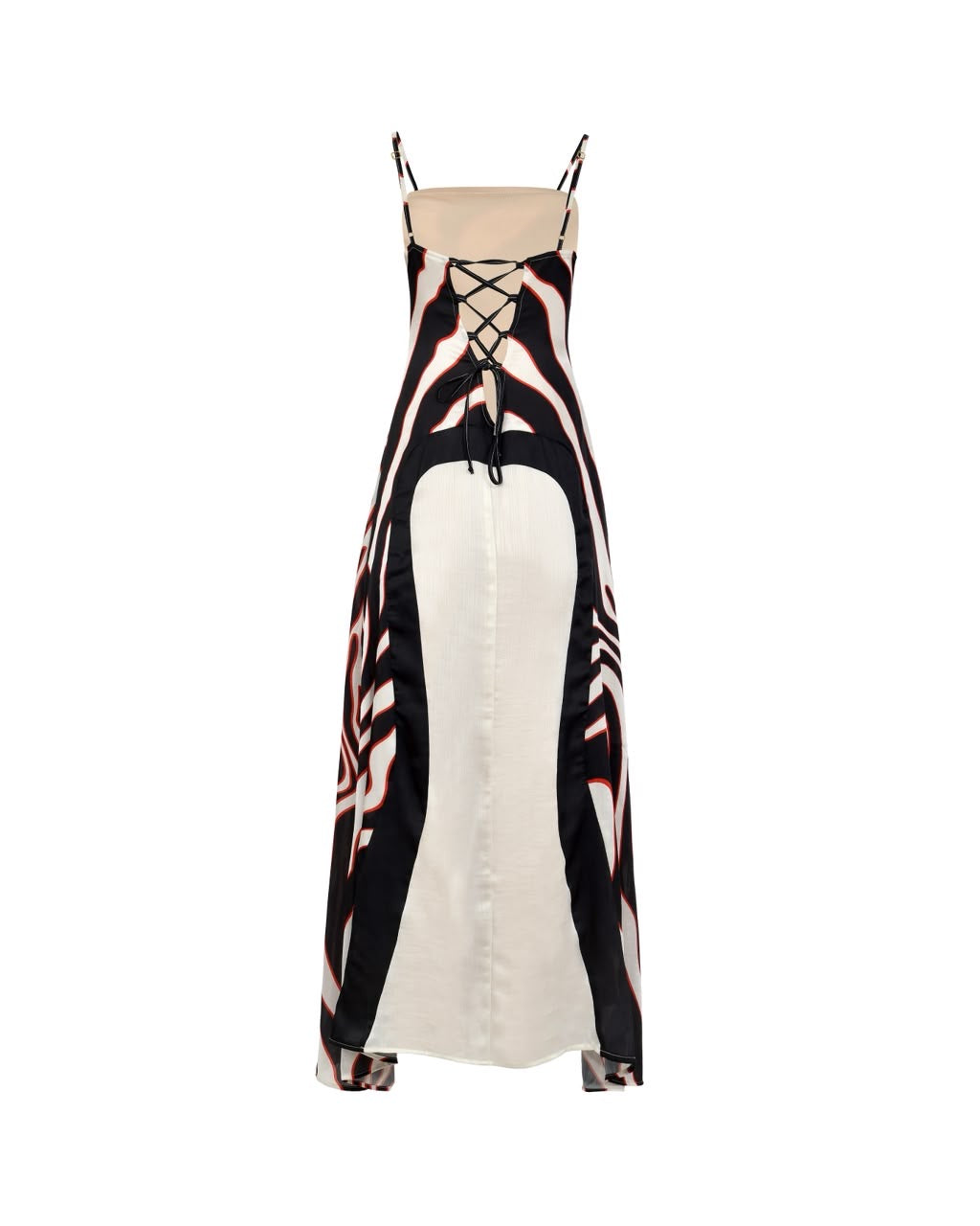 TUTI FRUTTI ZEBRA GOWN