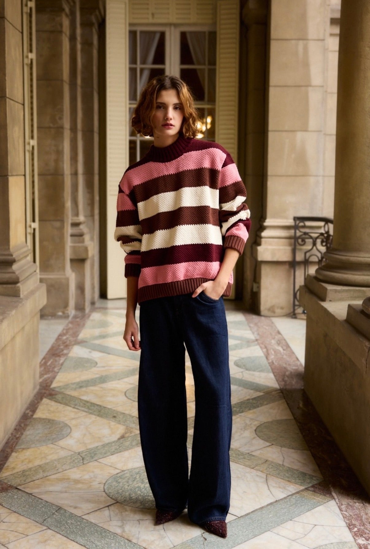 NAPO SWEATER — PINK