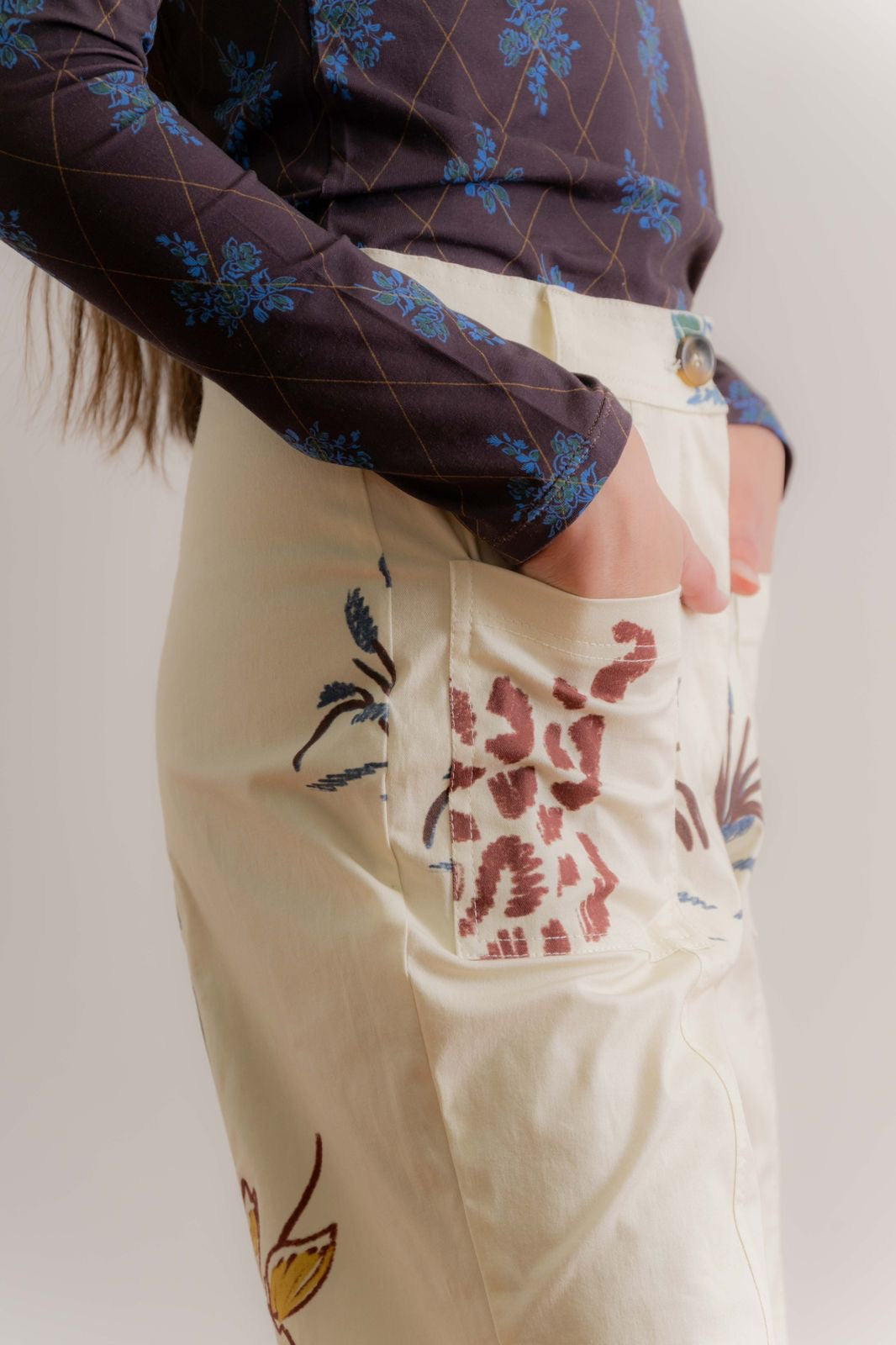 DARLING PORCH PANTS — MULTI