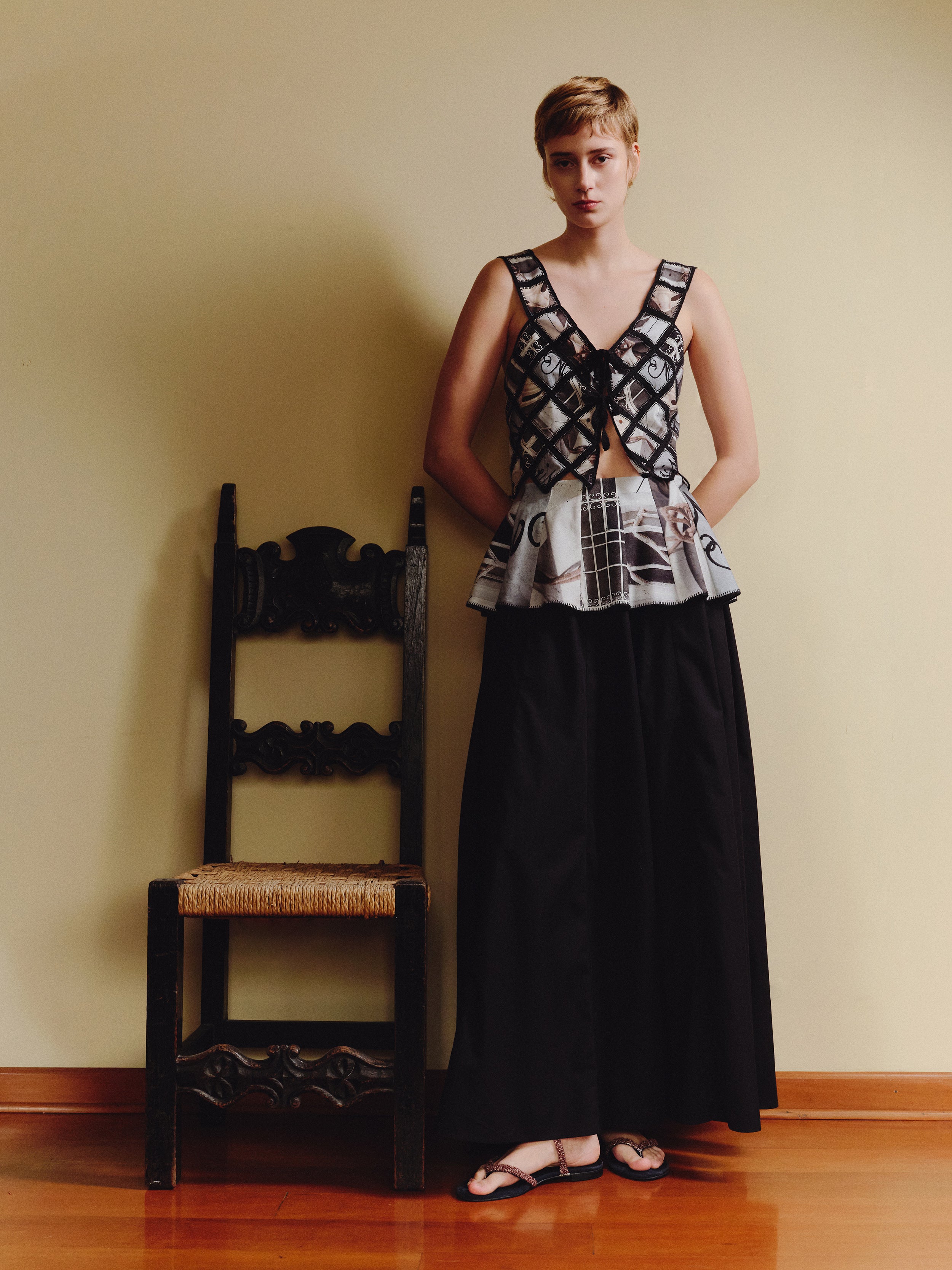 GUARDIA BLACK SKIRT